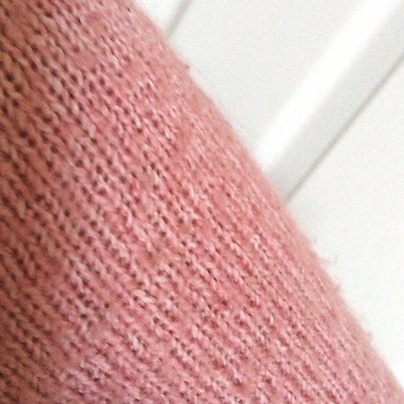 Pink Raglan Longline Split Hem Turtleneck Sweater - Picture 11 of 11